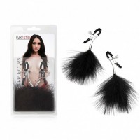 Luxfetish Feather Nipple Clips